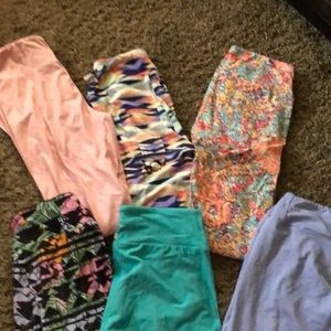 6 pair LuLaroe leggings